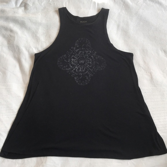 RVCA Tops - 𝅺RVCA Swing La Petite Mort Tank Top Size Small